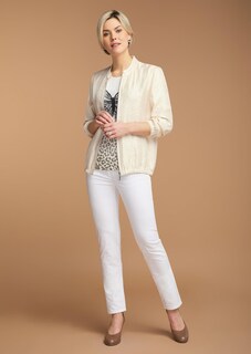 Glänzende Jacke in angesagter Blousonform thumbnail 2