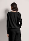 Kaschmir-Pullover mit Rippdetails thumbnail 3