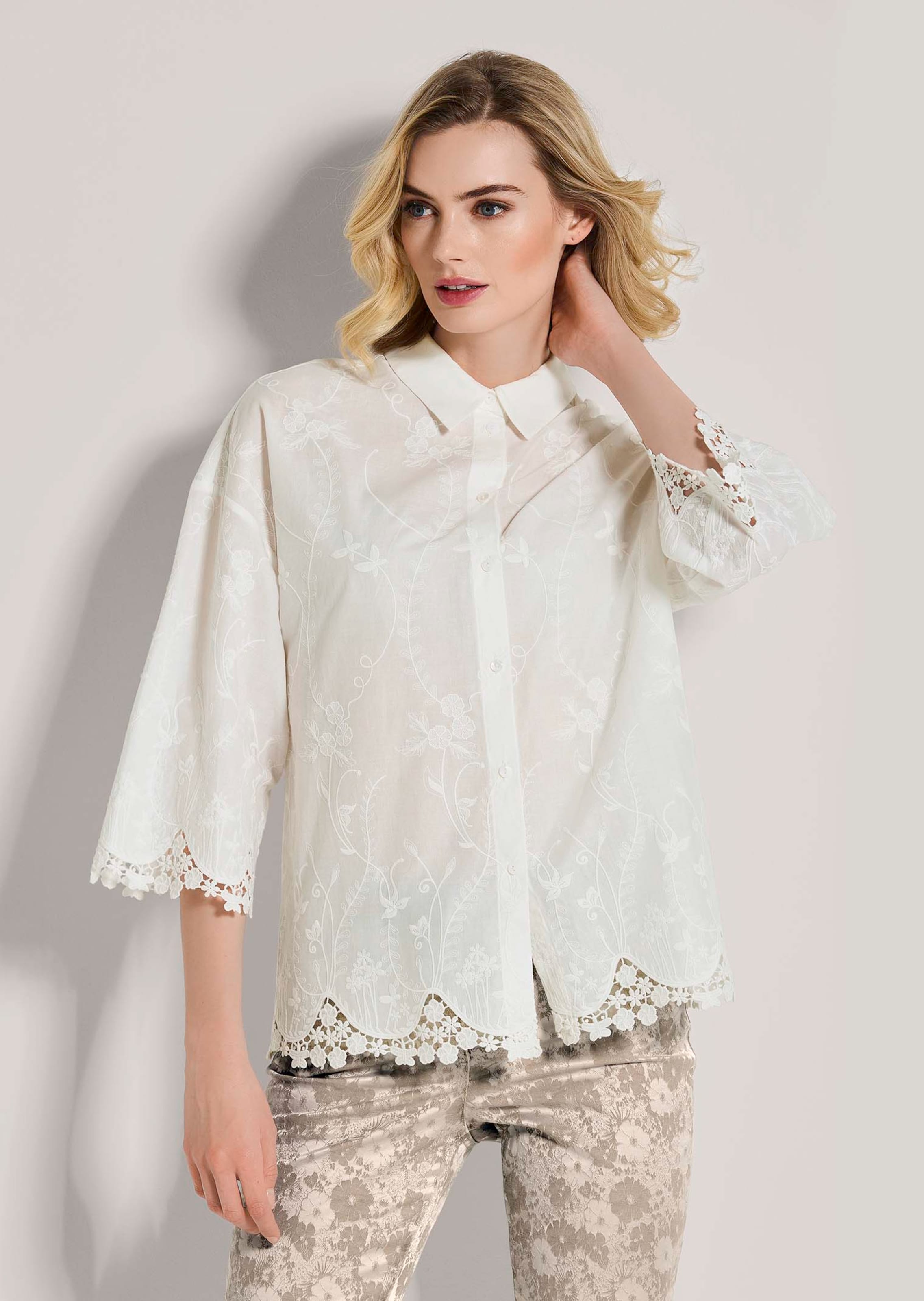 Blouse. Puur katoen