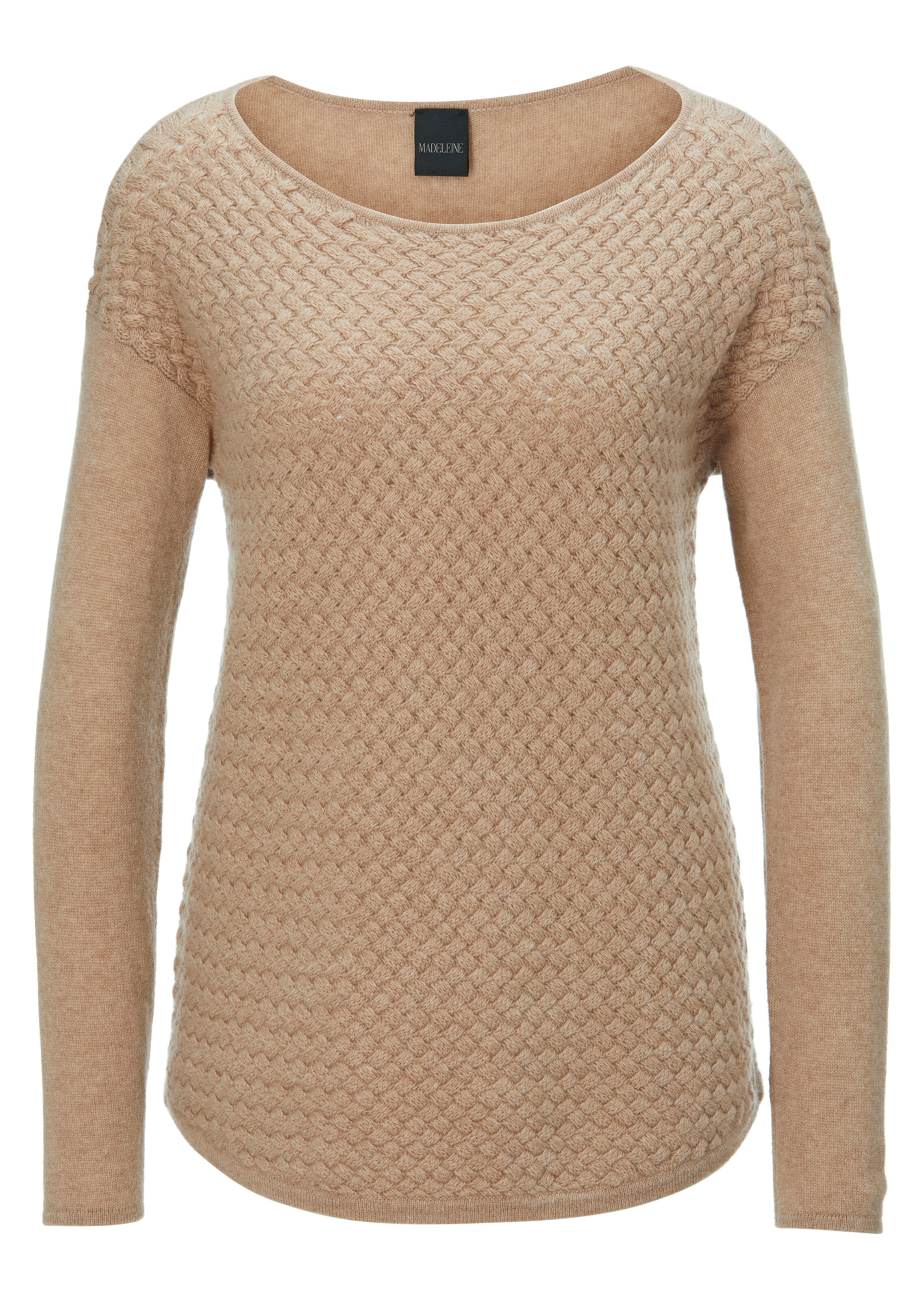 Pull coupe Maxi à motif tressé