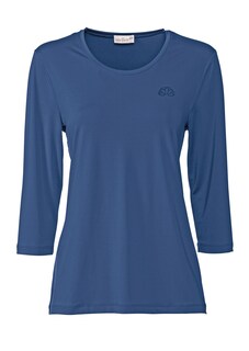Shirt met ronde hals en 3/4-mouwen thumbnail 2