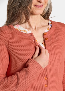 Strickjacke aus reiner Baumwolle thumbnail 5