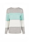 Pull avec motif à larges rayures thumbnail 4