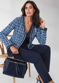 Bouclé-Blazer thumbnail 2