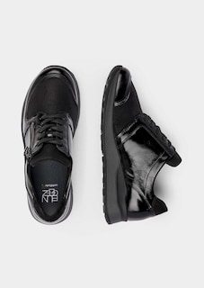 Chaussures à lacets hallux en cuir et textile thumbnail 2