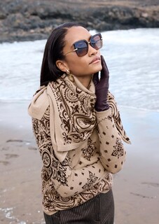 Kaschmirschal mit Paisleyprint thumbnail 8
