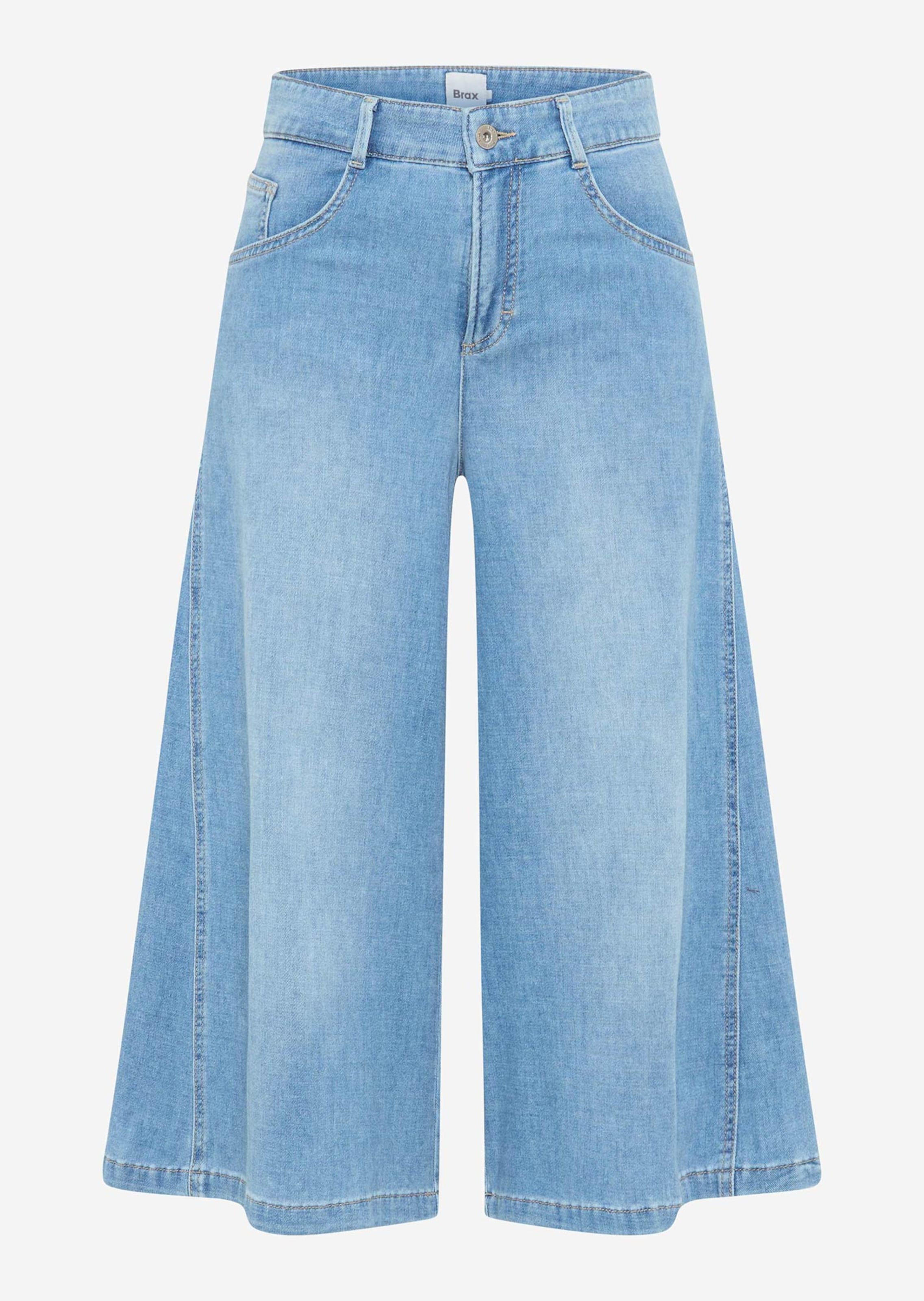 Leichter Hosenrock im Denim-Look