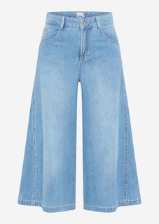 Leichter Hosenrock im Denim-Look thumbnail 1