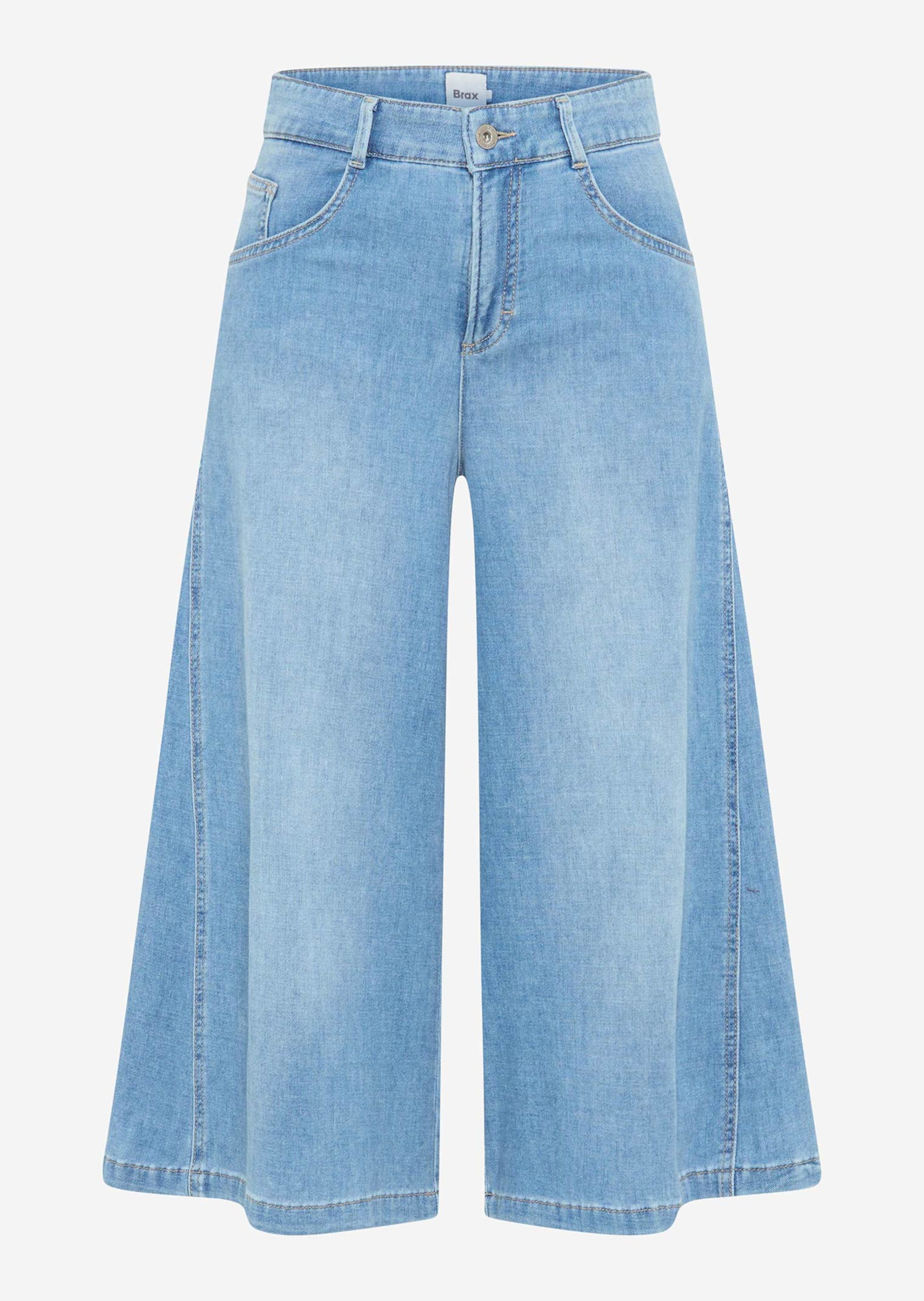 Leichter Hosenrock im Denim-Look