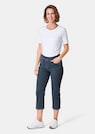 3/4-jeans Louisa met comfortabele, elastische jerseyband en borduursel thumbnail 2