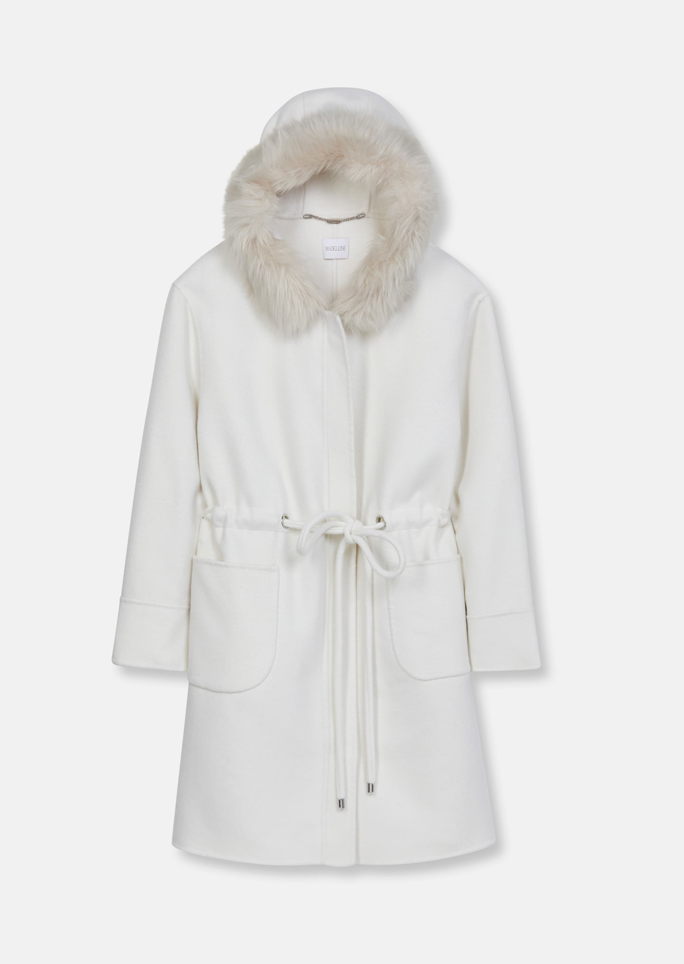 Woll-Parka in echter Doubleface-Qualität