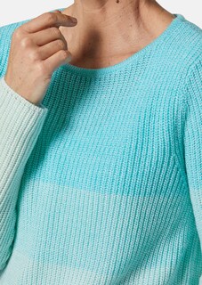 Lichte tricot pullover met een modern kleurverloop thumbnail 5