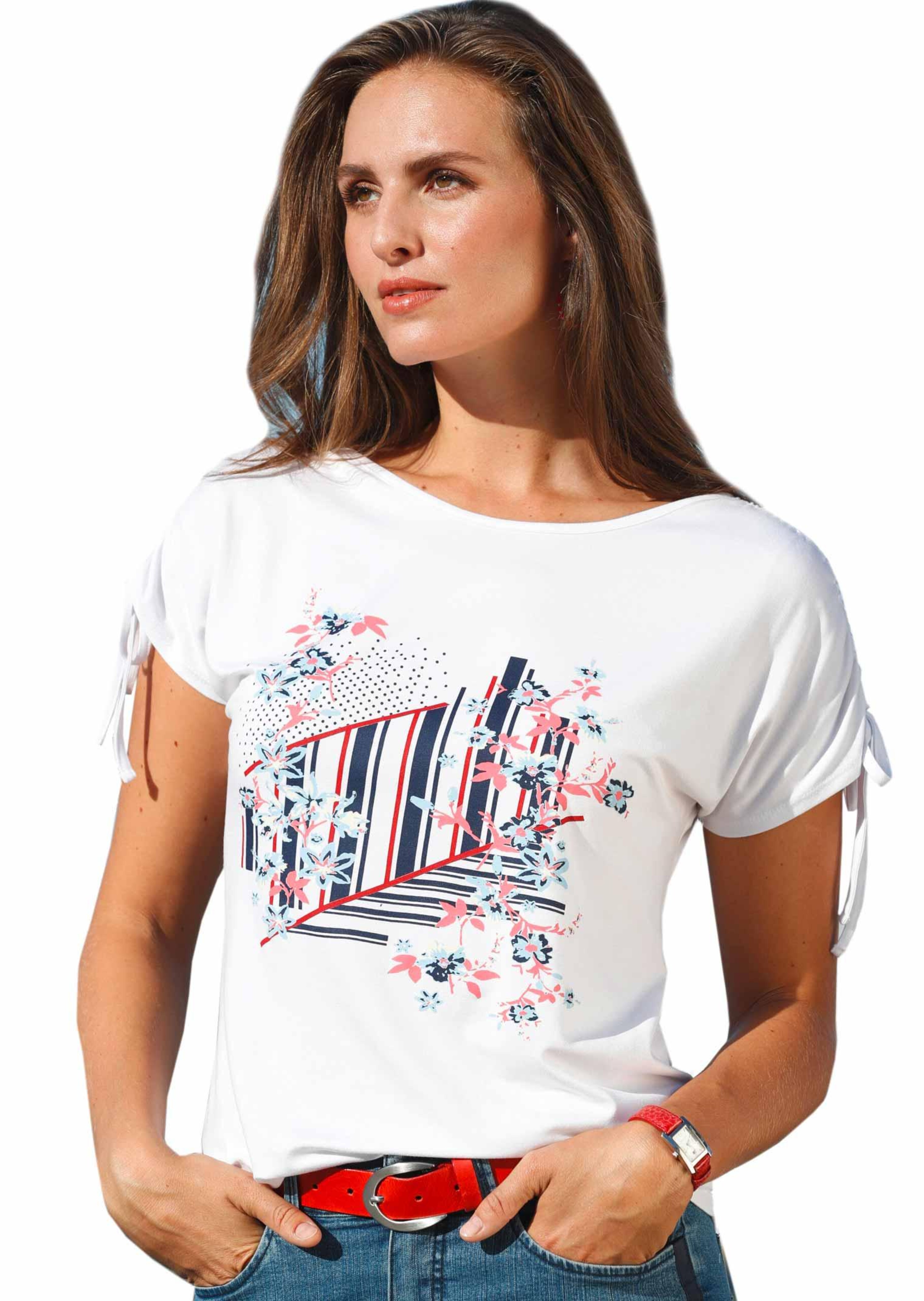 Elégant T-shirt avec motif à l'avant