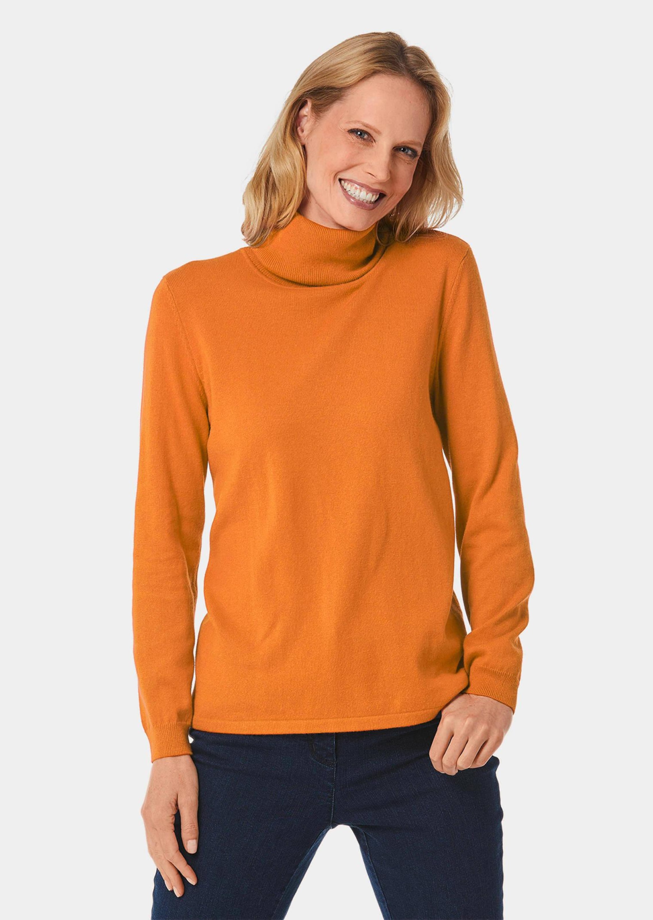 Trendy pullover met col