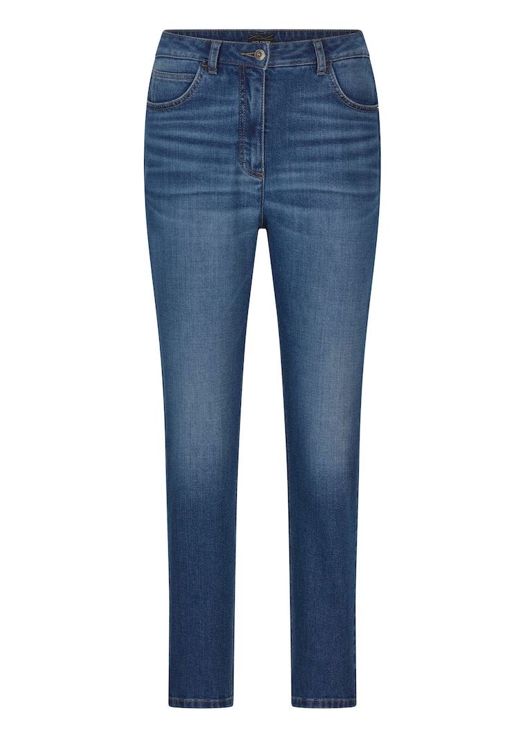 Jean mom SARA en coton stretch