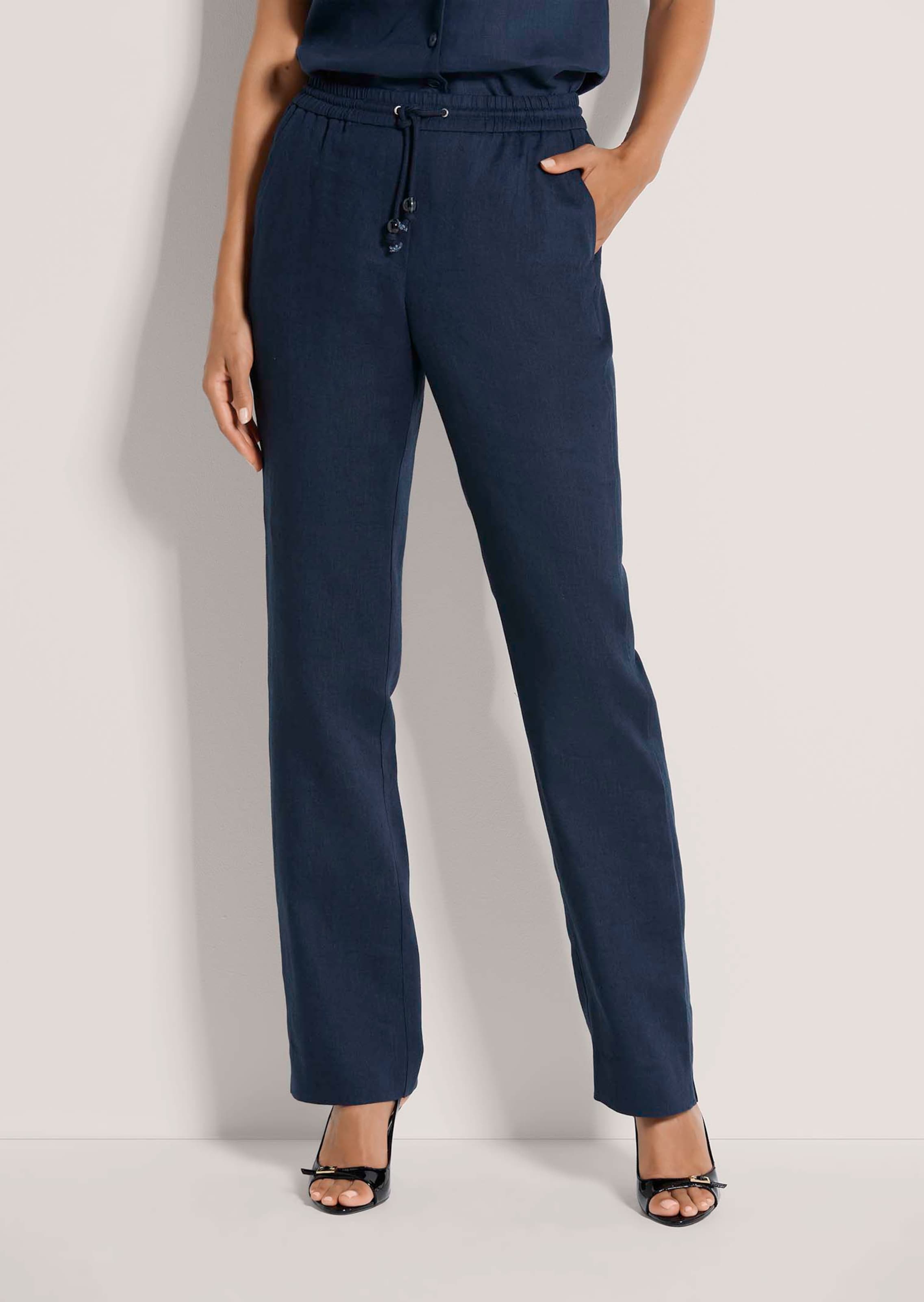 Leinenhose mit Tunnelzug