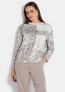 Sweatshirt met glittersteenborduursel thumbnail 1