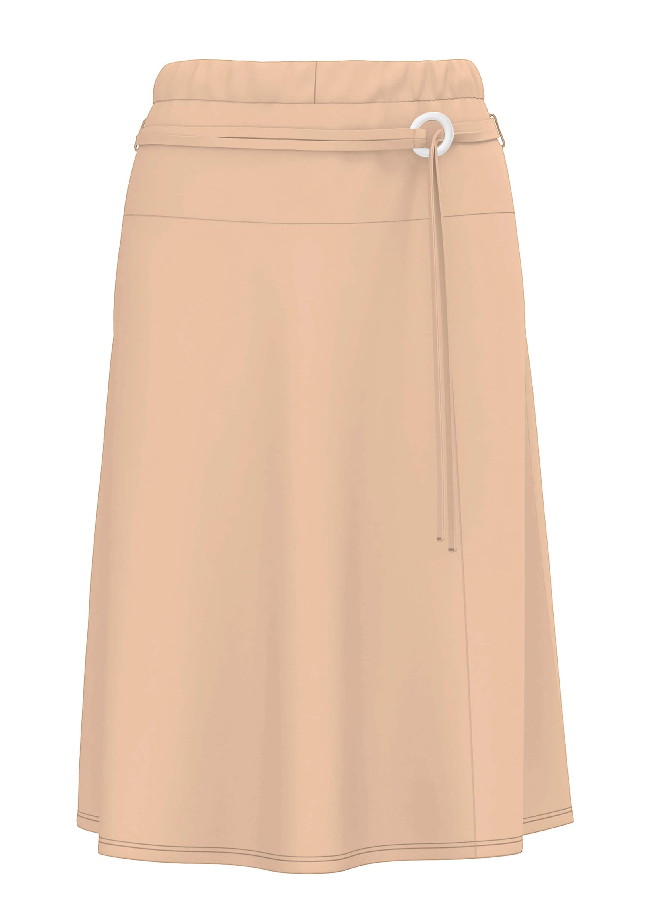 Jupe ample en jersey, avec ceinture