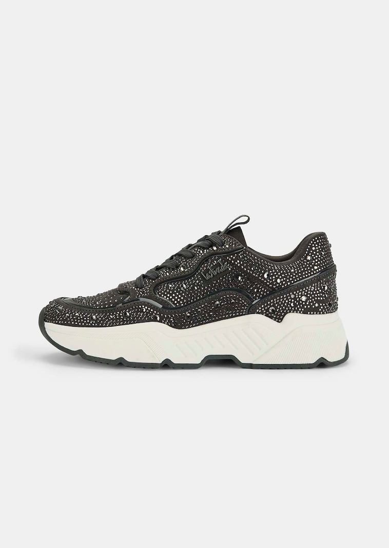 Sneakers de style « chunky » ornées de strass