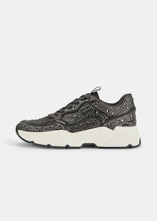 Sneakers de style « chunky » ornées de strass thumbnail 4
