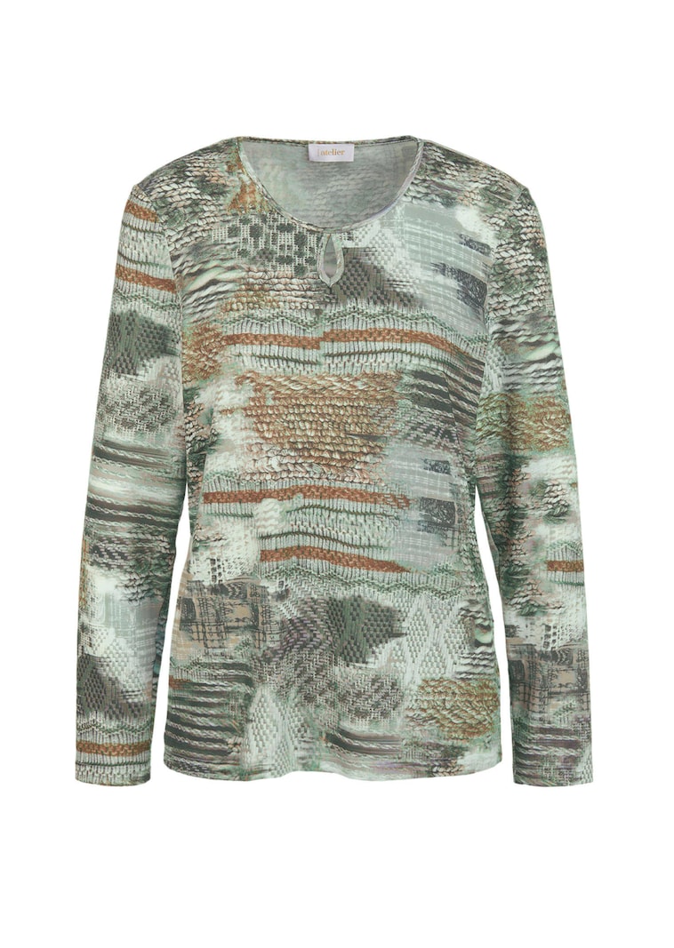 T-shirt en tricot imprimé