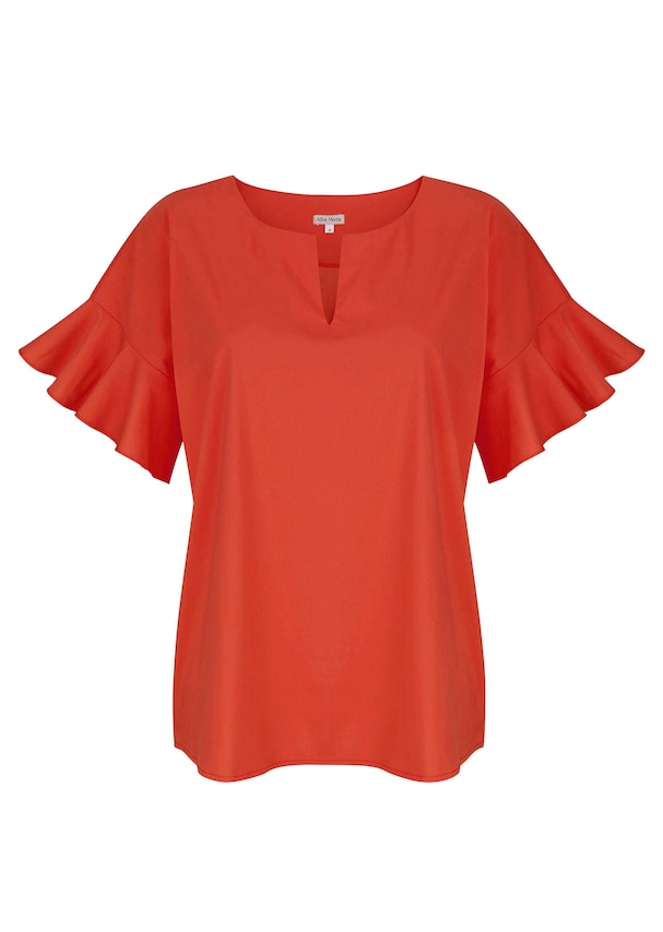 Bluse mit V-Ausschnitt 5