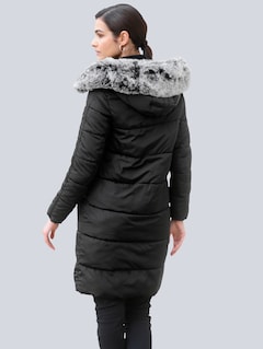 Steppmantel mit Kunstfell thumbnail 7