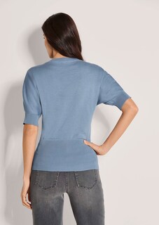 Leichter Feinstrickpullover aus Baumwolle thumbnail 3