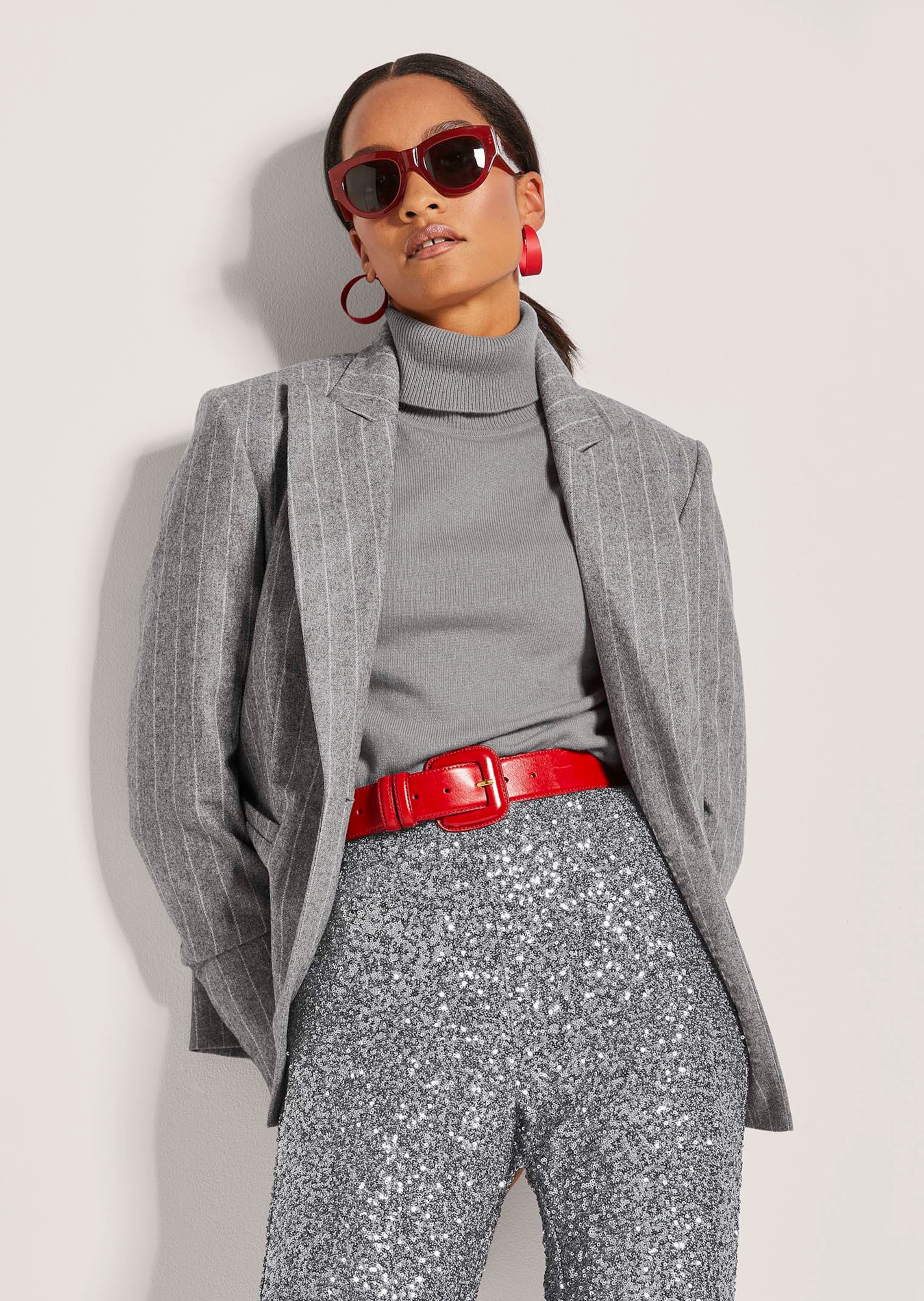 Veste Blazer Madeleine - Gris - Taille 34 - Occasion Très Bon état