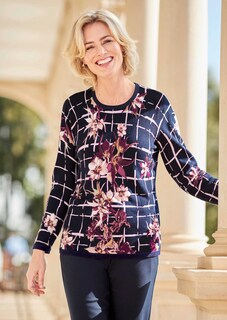 Gedessineerde pullover thumbnail 5