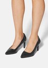 Leather pumps with high heel thumbnail 1