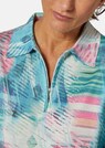 Gedessineerde pullover met polokraag van Di-Strick thumbnail 5