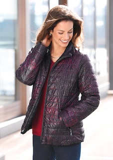 Veste légèrement ouatinée au bel imprimé thumbnail 3