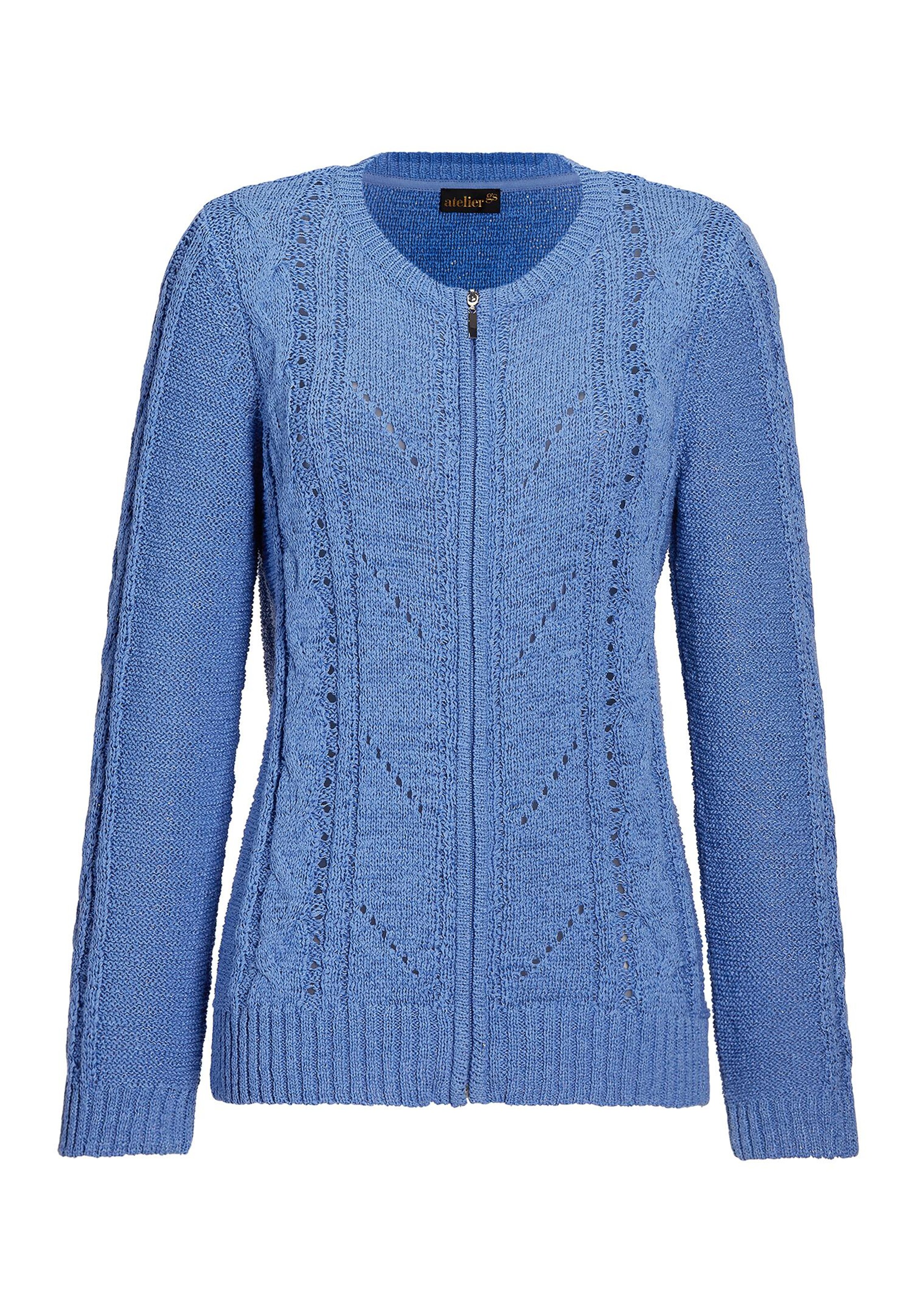 Cardigan à fil ruban et détails mode