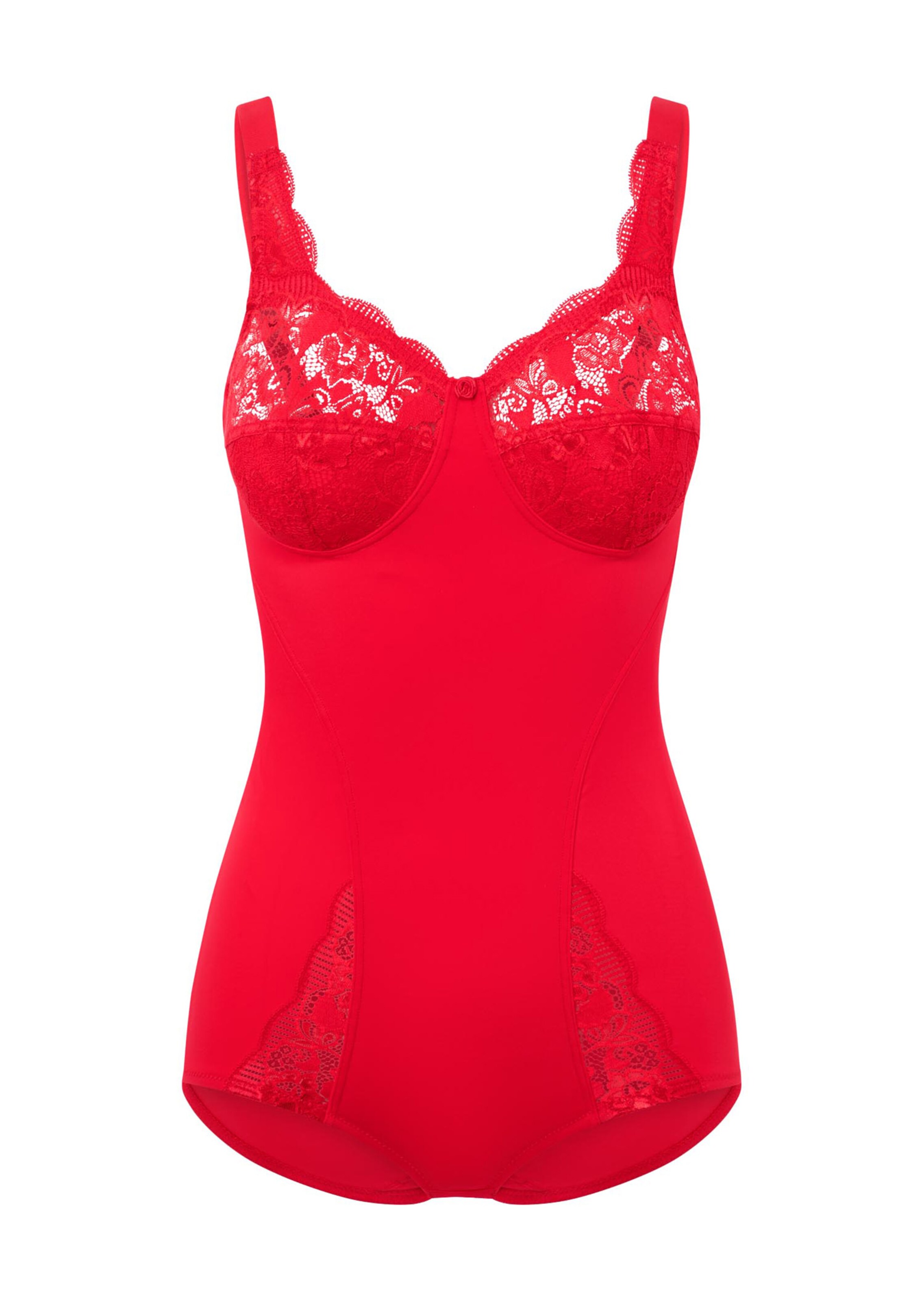 Body zonder beugels, met kant bij de cups