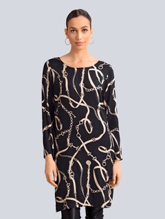 Bluse mit modischem Kettendruck thumbnail 5