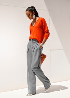 V-Pullover aus Kaschmir thumbnail 7