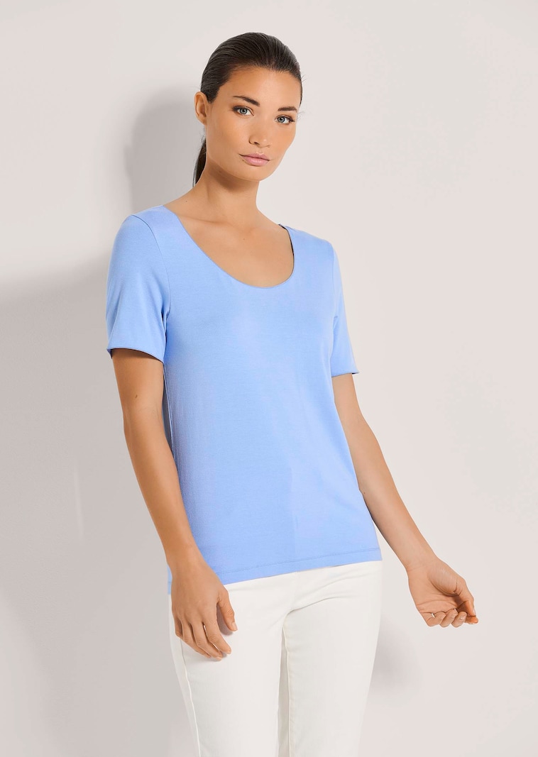 Rundhals-Shirt