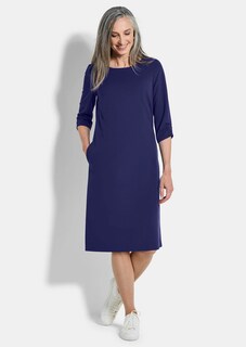 Elegantes Kleid mit gerafften Ärmeln thumbnail 2