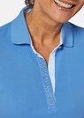 Pikee-Poloshirt mit Glitzersteinchen thumbnail 5
