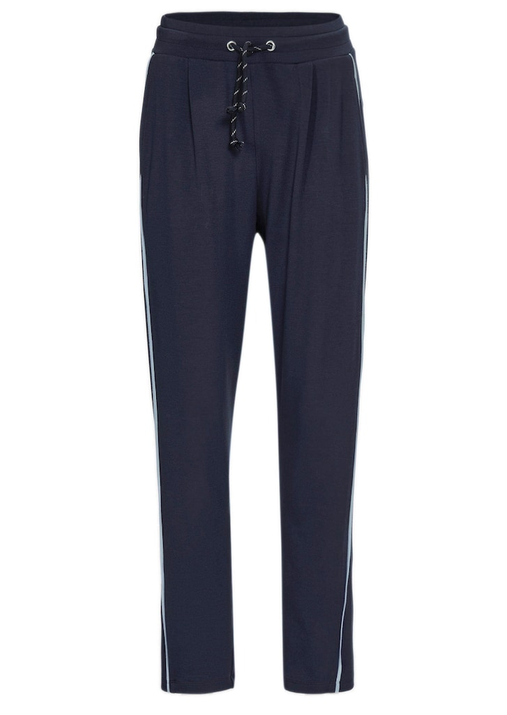 Bequeme Freizeithose mit Schlupfbund und Taschen