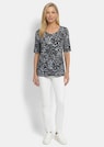 T-shirt en viscose avec imprimé léopard thumbnail 2