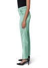 Satin trousers with front hem slits thumbnail 4