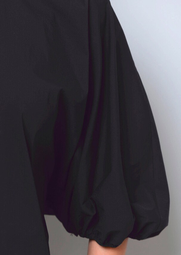 Oversizedbluse mit Fledermausärmel 4