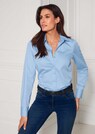 Long sleeve shirt with concealed button placket thumbnail 6