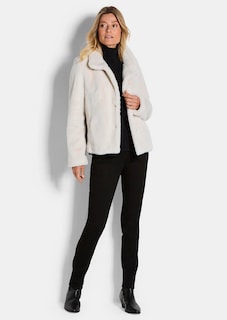 Veste en teddy avec col montant thumbnail 2