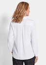 Viscose satijnen blouse met elastische manchetten thumbnail 3