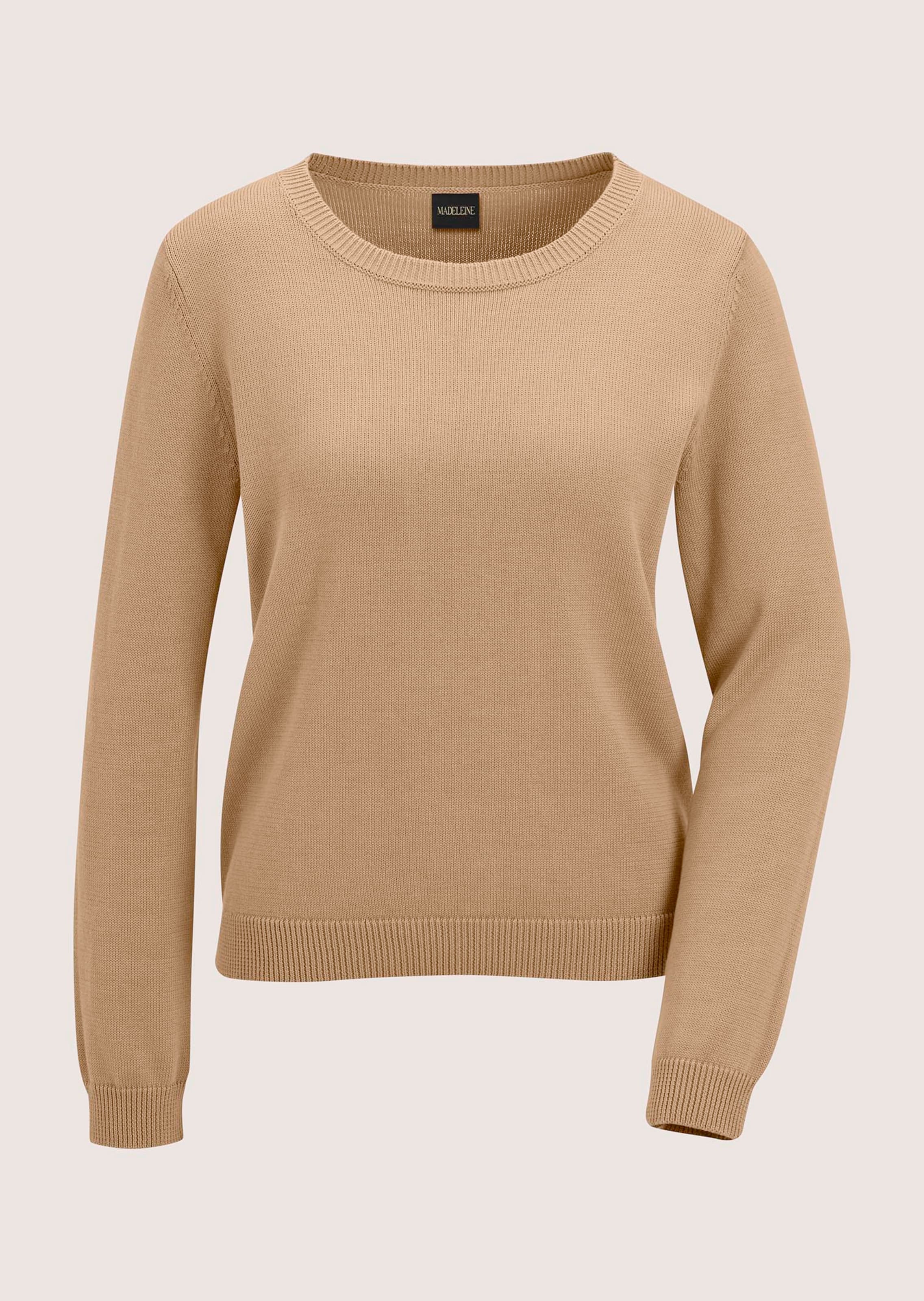 Pull en tricot fin pur coton