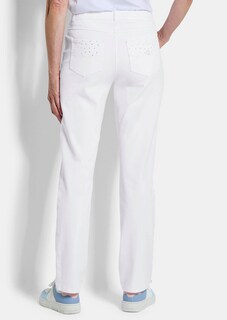 Smalle jeans LOUISA met glittersteentjes thumbnail 3