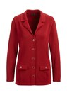 Blazer en tricot indéformable orné de jolis boutons et de poches thumbnail 2